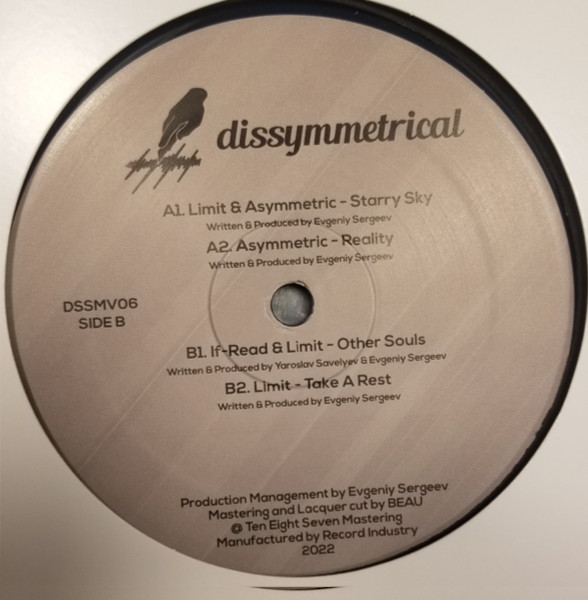 Limit (4), Asymmetric, If-Read — Dissymmetrical Vinyl 06 cover