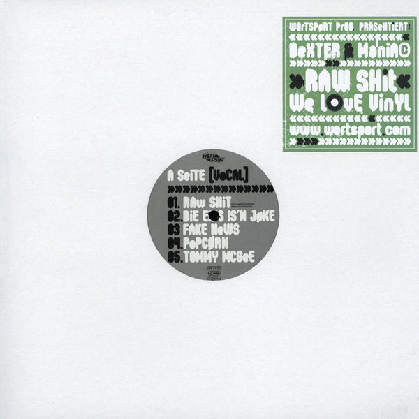 Dexter (17) & Maniac (10) — Raw Shit - We Love Vinyl cover