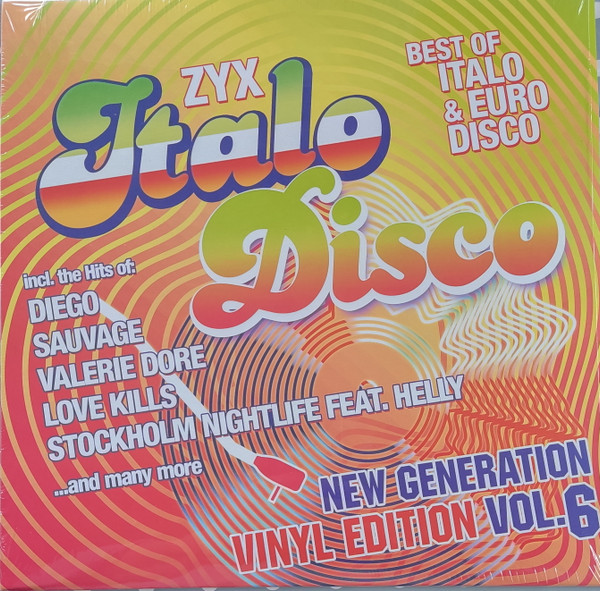 Various — ZYX Italo Disco New Generation Vinyl Edition Vol.6 cover