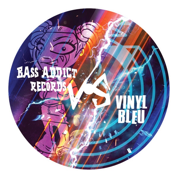 Various — Bass Addict Records VS Vinyl Bleu 01 cover