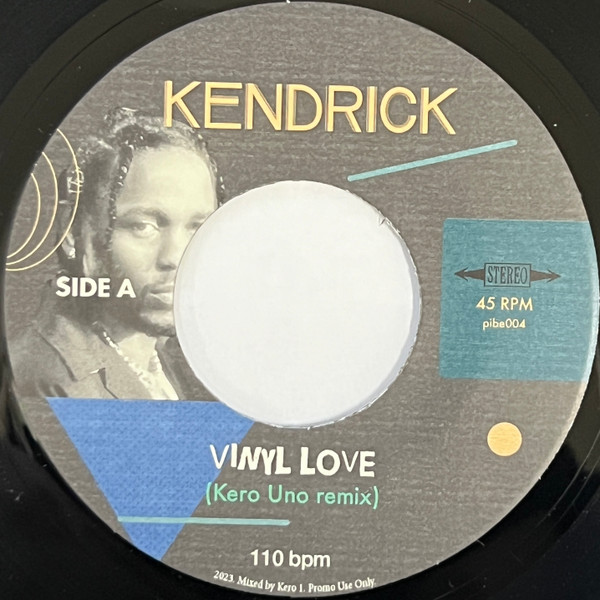 Kendrick Lamar — Vinyl Love (Kero Uno Remix) cover