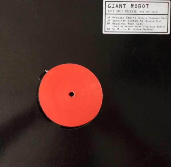 Giant Robot — DJ Ass Kissin' Promo Vinyl cover