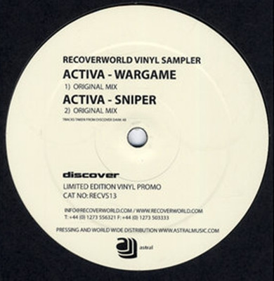 Various — Recoverworld Vinyl Sampler cover