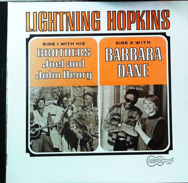 Lightnin' Hopkins — Lightning Hopkins With His Brothers Joel And John Henry And With Barbara Dane cover