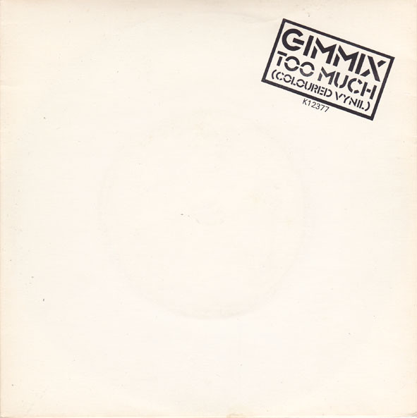 Gimmix (5) — Too Much (Coloured Vinyl) cover