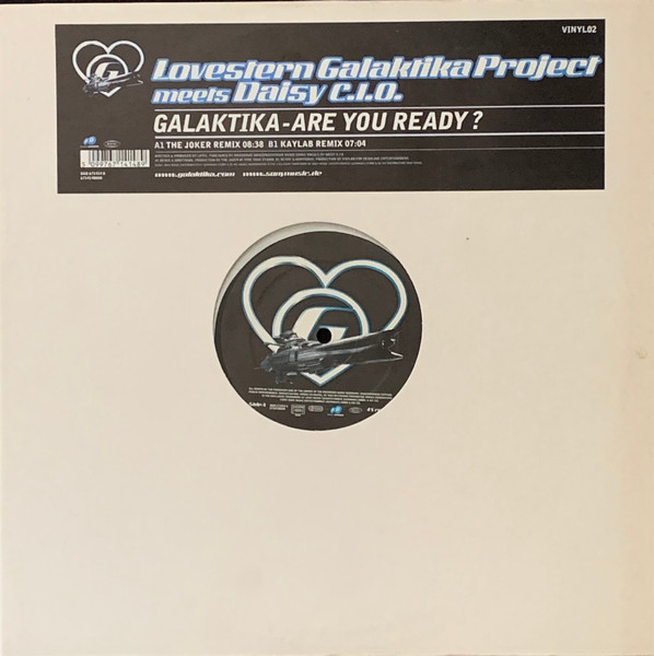 Lovestern Galaktika Project Meets Daisy C.I.O. — Galaktika - Are You Ready? Vinyl 02 cover