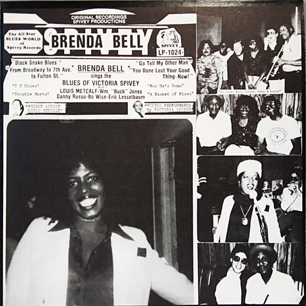 Brenda Bell — Sings The Blues Of Victoria Spivey cover