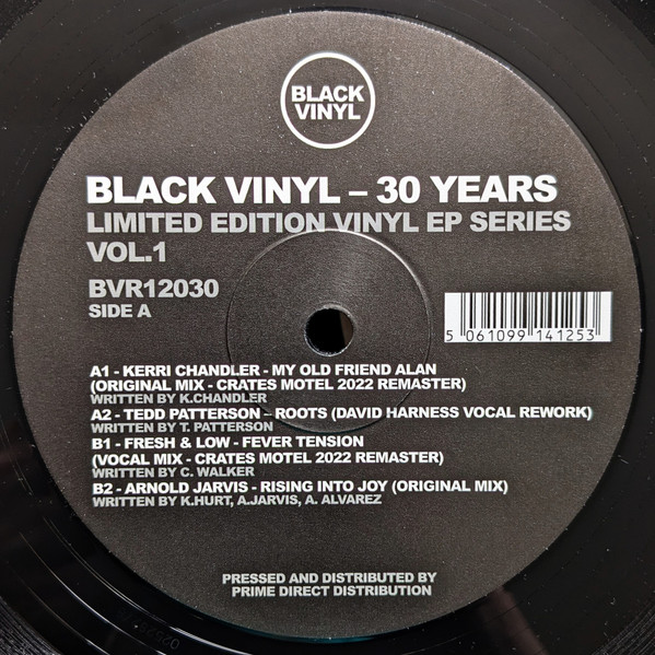 Various — Black Vinyl - 30 Years Vol.1 cover