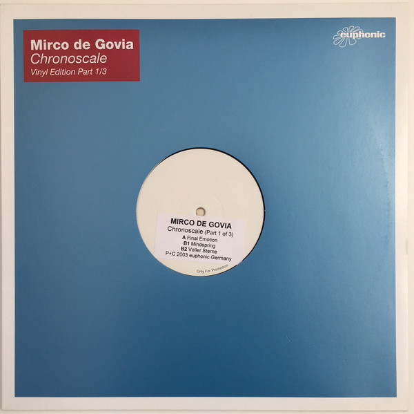 Mirco de Govia — Chronoscale (Vinyl Edition Part 1/3) cover