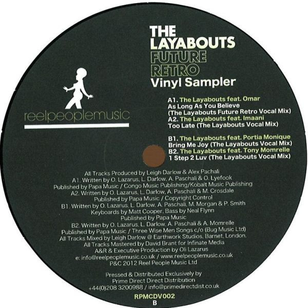 Layabouts, The — Future Retro Vinyl Sampler cover
