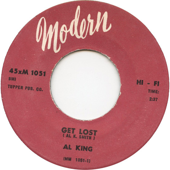Al King — Get Lost / Without A Warning cover