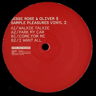 Jesse Rose & Oliver $ — Sample Pleasures Vinyl 2 cover
