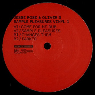 Jesse Rose & Oliver $ — Sample Pleasures Vinyl 1 cover