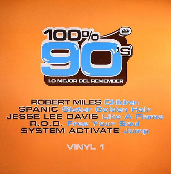 Various — 100% 90's Vol. 2 (Vinyl 1) cover