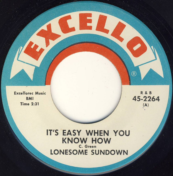 Lonesome Sundown — It's Easy When You Know How cover