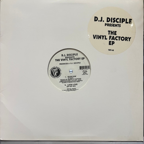 DJ Disciple — The Vinyl Factory EP cover