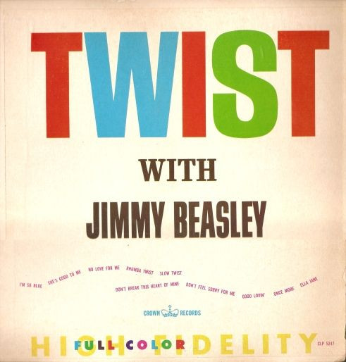 Jimmy Beasley — Twist With Jimmy Beasley cover