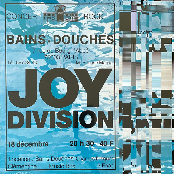 Joy Division — Les Bains Douches cover