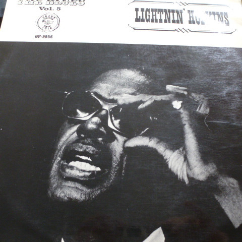 Lightnin' Hopkins — The Blues cover