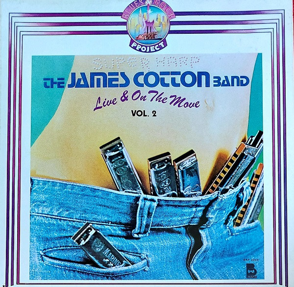 James Cotton Band, The — Live And On The Move (Vol.2) cover