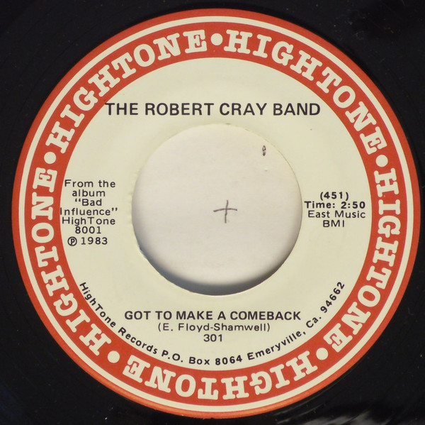 Robert Cray Band, The — Got To Make A Comeback / Phone Booth cover