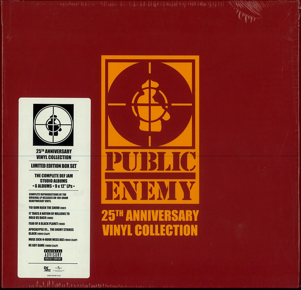 Public Enemy — 25th Anniversary Vinyl Collection cover