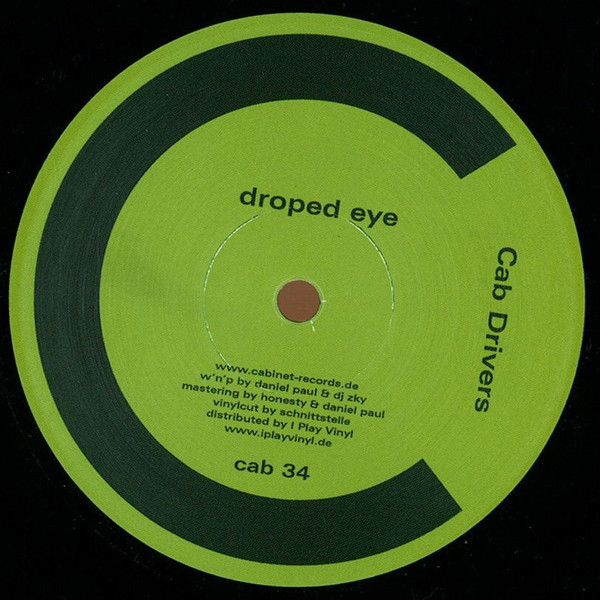 Cab Drivers — Droped Eye cover