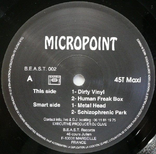Micropoint — Dirty Vinyl cover