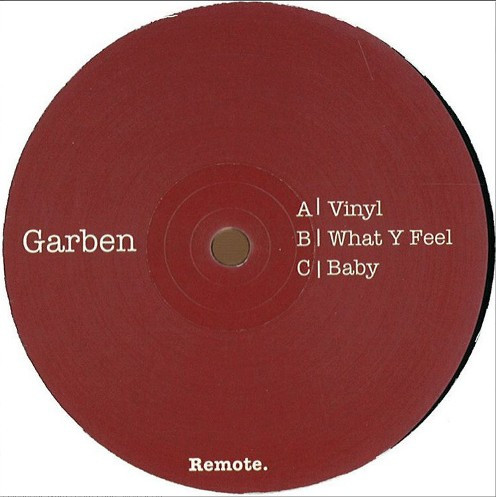 Garben Eden — Vinyl cover