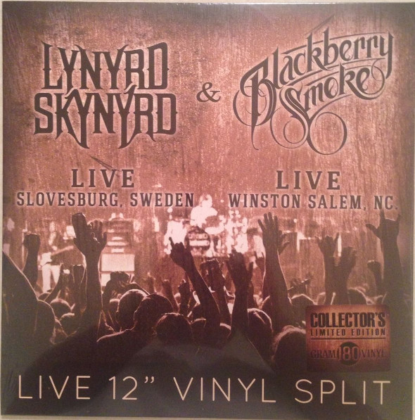 Lynyrd Skynyrd & Blackberry Smoke — Live 12" Vinyl Split cover