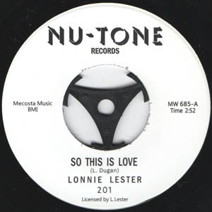Lonnie Lester — So This Is Love cover