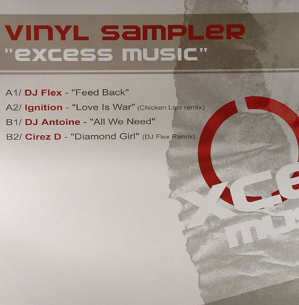 Various — Vinyl Sampler "Excess Music" cover