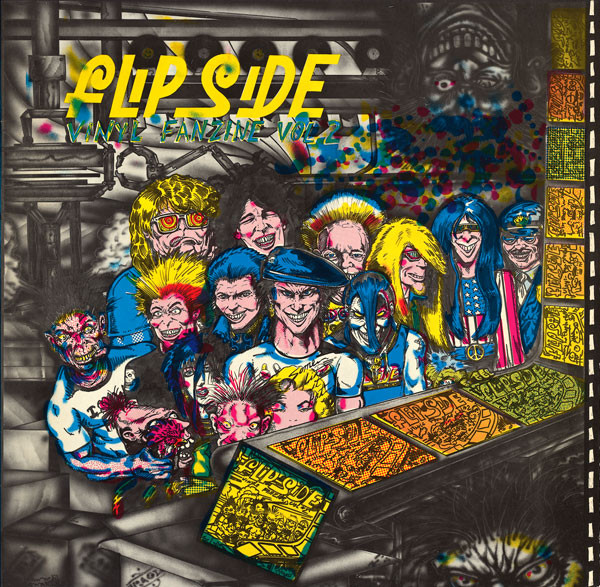 Various — Flipside Vinyl Fanzine Vol 2 cover