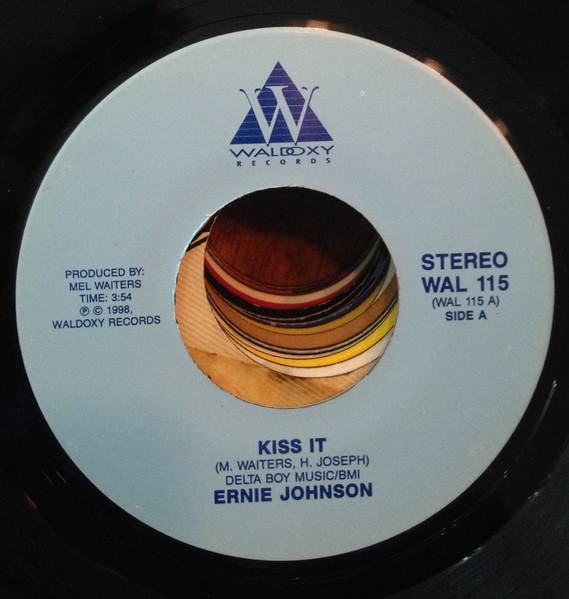 Ernie Johnson (2) — Kiss It / Can't Keep A Good Woman Down cover