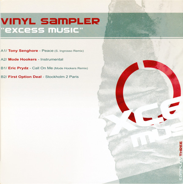 Various — Vinyl Sampler "Excess Music" cover