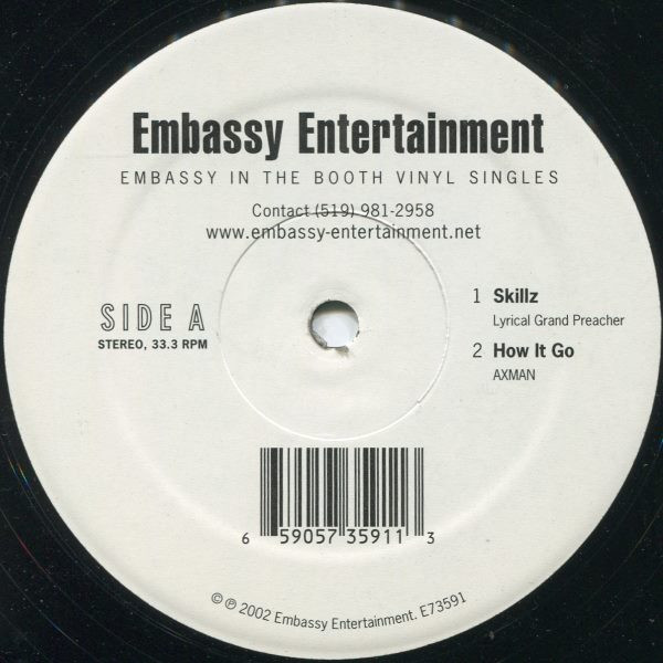 Various — Embassy In The Booth Vinyl Singles cover