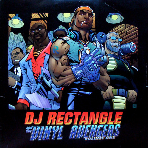 DJ Rectangle — And The Vinyl Avengers Volume One cover