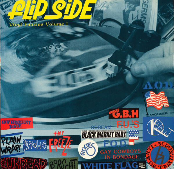 Various — Flipside Vinyl Fanzine Vol. 1 cover