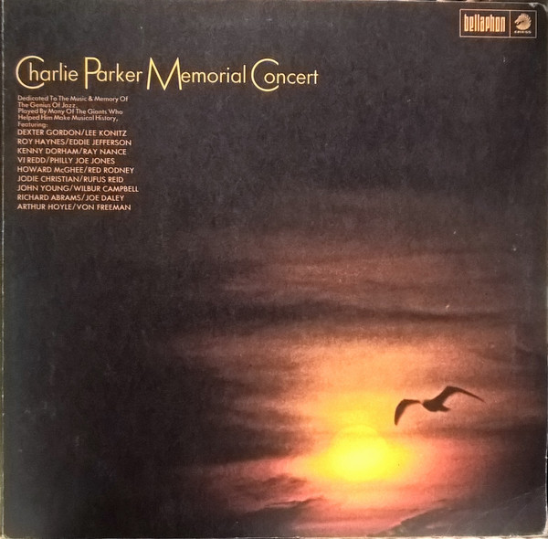 Various — Charlie Parker Memorial Concert cover