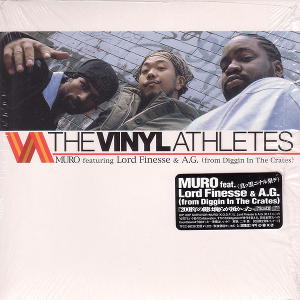 Muro Featuring Lord Finesse & AG — The Vinyl Athletes cover