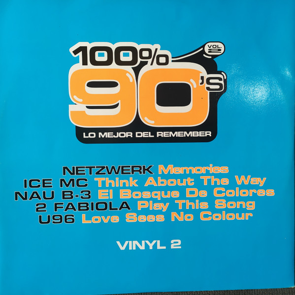 Various — 100% 90's Vol. 2 (Vinyl 2) cover
