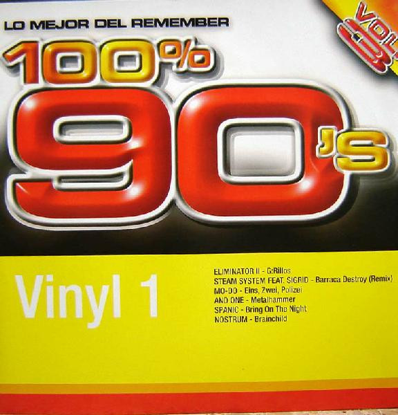 Various — 100% 90's Vol. 3 (Vinyl 1) cover