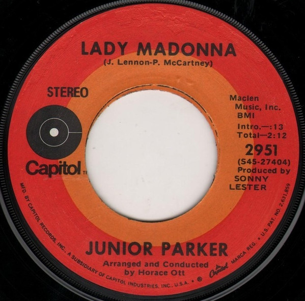 Little Junior Parker — Lady Madonna / Tomorrow Never Knows cover
