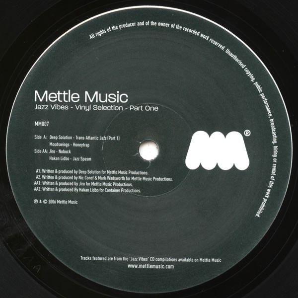 Various — Jazz Vibes - Vinyl Selection - Part One cover
