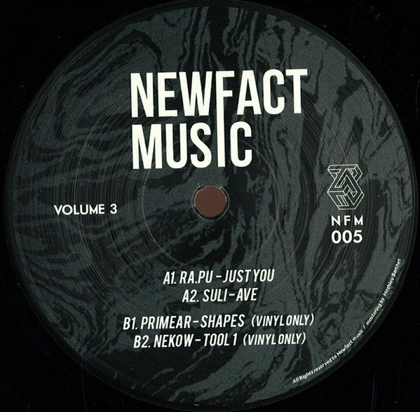 Various — Newfact Music Vol 3 (vinyl Only) cover