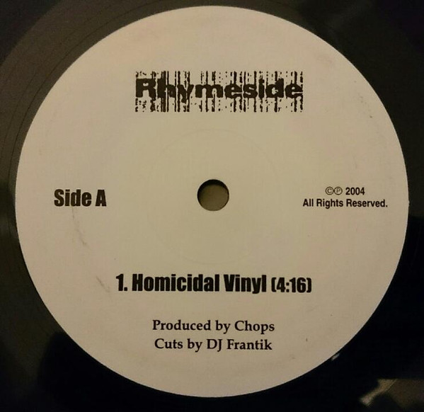 Sabotawj — Homicidal Vinyl cover