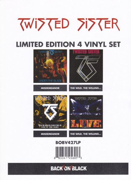 Twisted Sister — Limited Edition 4 Vinyl Set cover