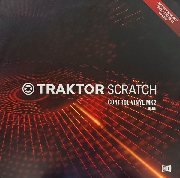No Artist — Traktor Scratch Control Vinyl MK2 Blue cover