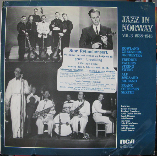 Various — Jazz In Norway Vol. 3 1938-1943 cover