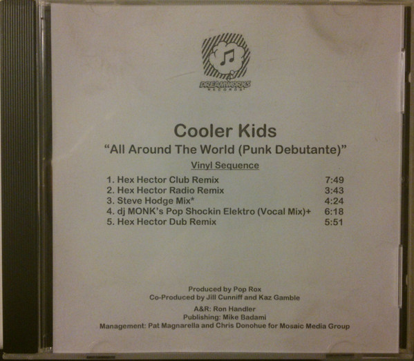 Cooler Kids — All Around The World (Punk Debutante) (Vinyl Sequence) cover